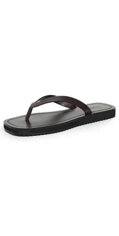 Tony Bianco Kimba Thong Sandals Choc | Thumbnail 1