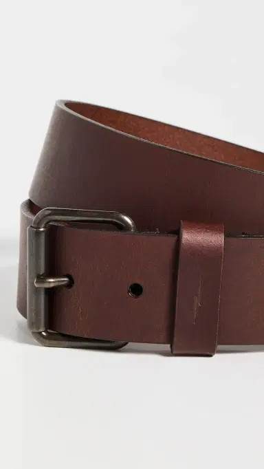 Shinola Rambler Leather Belt Darkbrown 40 | Thumbnail 4