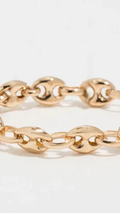 Zoë Chicco 14k Gold Small Mariner Chain Ring Gold | Thumbnail 5