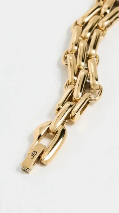 Jenny Bird Slim Penelope Bracelet High Polish Gold S | Thumbnail 4