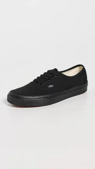 Vans Authentic Unisex Sneakers Black/Black | Thumbnail 2