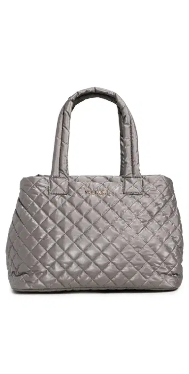 MZ Wallace Medium Metro City Tote Sable Pearl One Size | Thumbnail 1