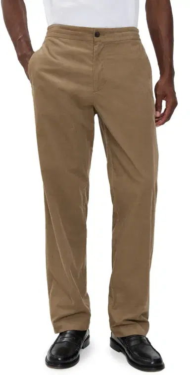 Vince Louie Corduroy Elastic Waist Pants Teton | Thumbnail 1 Vince Louie Corduroy Elastic Waist Pants Teton | Thumbnail 1