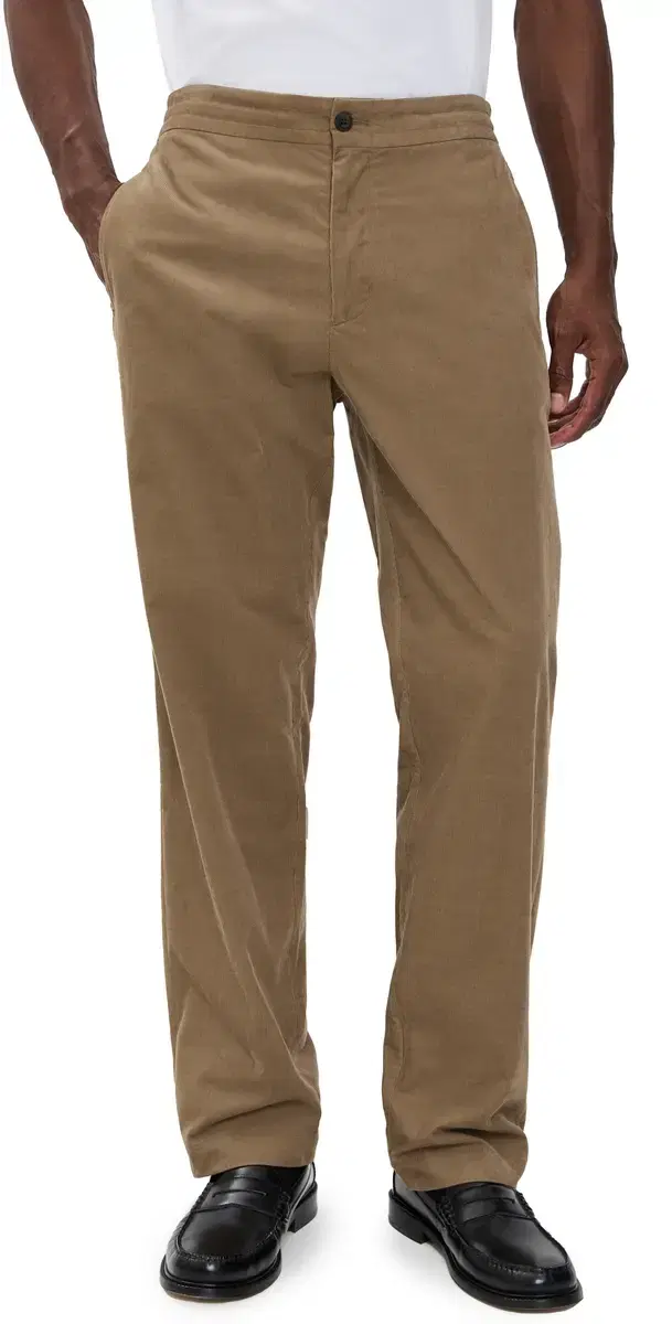 Louie Corduroy Elastic Waist Pants Teton