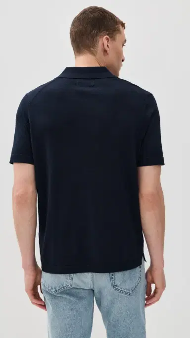 NN07 Ryan Cotton Linen Polo | Thumbnail 3 NN07 Ryan Cotton Linen Polo | Thumbnail 3