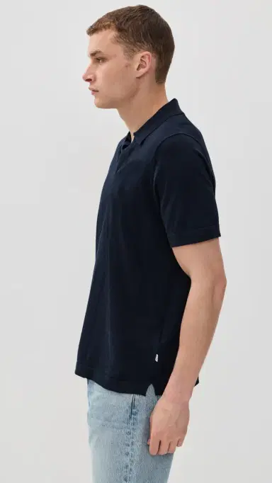 NN07 Ryan Cotton Linen Polo | Thumbnail 4 NN07 Ryan Cotton Linen Polo | Thumbnail 4