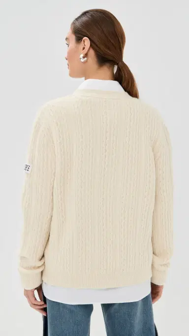 MM6 Maison Margiela Cardigan Off White | Thumbnail 3 MM6 Maison Margiela Cardigan Off White | Thumbnail 3