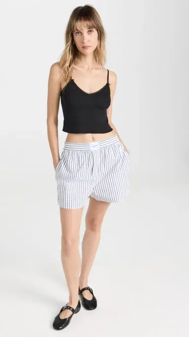 COUCOU The Cami 2 Pack White/Black | Thumbnail 6 COUCOU The Cami 2 Pack White/Black | Thumbnail 6