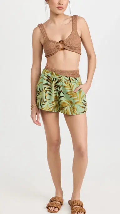 Hunza G Nadine Bikini Set Metallic Cocoa One Size | Thumbnail 5