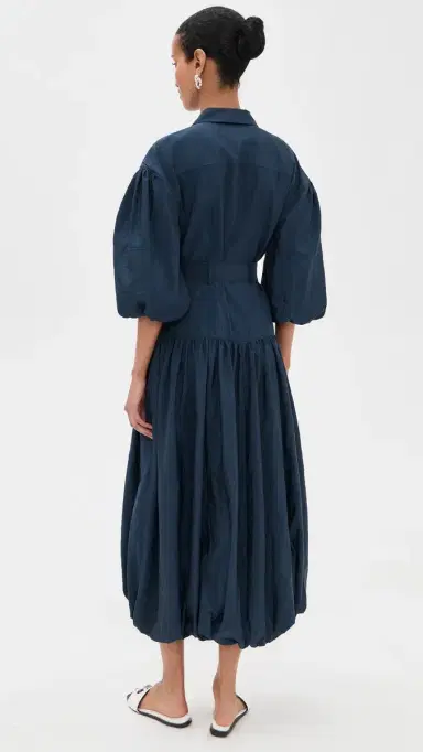 Cinq à Sept Daliah Dress Navy | Thumbnail 3