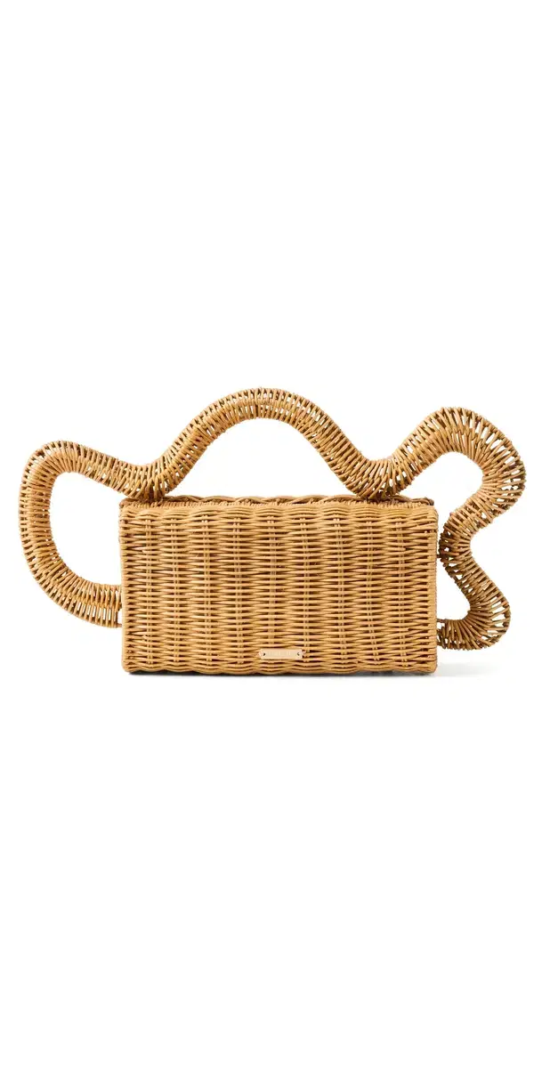 Cult Gaia Elsa Clutch Natural One Size