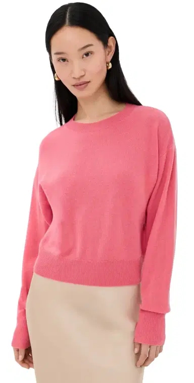 Le Kasha Menorca Cashmere Sweater Rose | Thumbnail 1