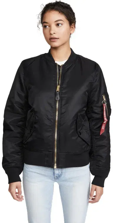 Alpha Industries MA-1 Reversible Bomber Jacket Black | Thumbnail 1