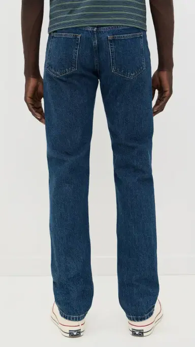A.P.C. A. P.C. New Standard Jeans IAL Washed Indigo 28 | Thumbnail 3