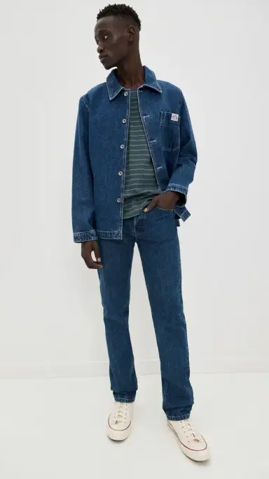 A.P.C. A. P.C. New Standard Jeans IAL Washed Indigo 28 | Thumbnail 5