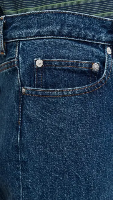 A.P.C. A. P.C. New Standard Jeans IAL Washed Indigo 28 | Thumbnail 6