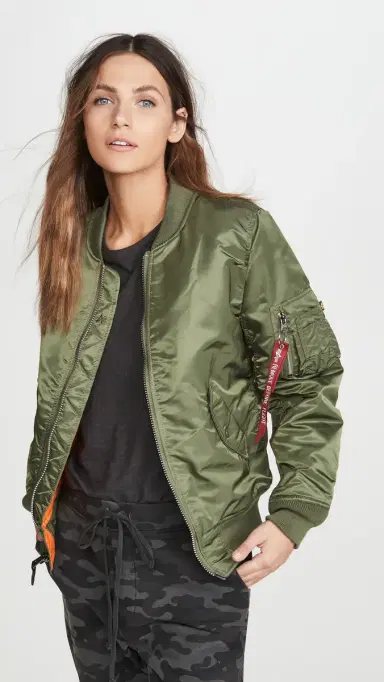 Alpha Industries A-1 Reversible Bomber Jacket Sage | Thumbnail 2