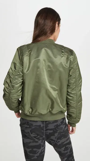 Alpha Industries A-1 Reversible Bomber Jacket Sage | Thumbnail 3
