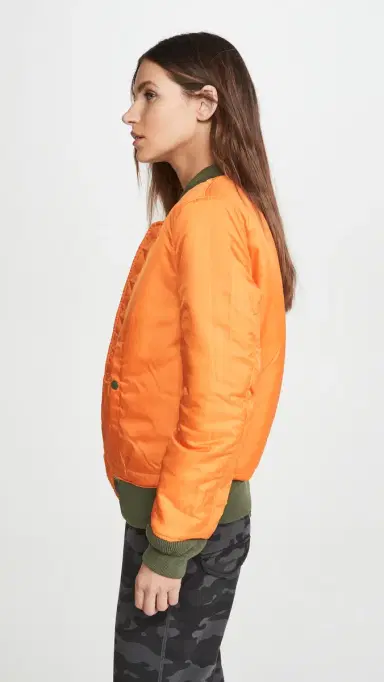 Alpha Industries A-1 Reversible Bomber Jacket Sage | Thumbnail 4