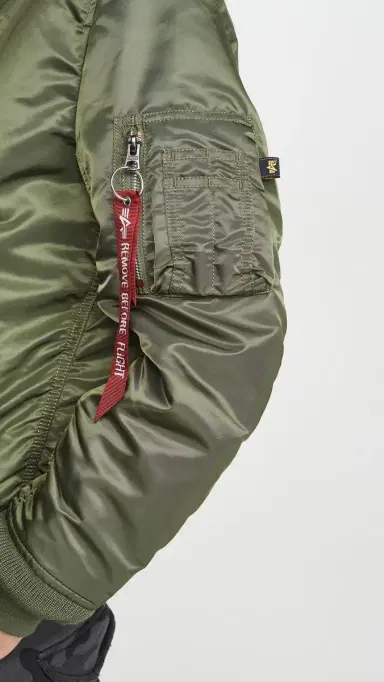 Alpha Industries A-1 Reversible Bomber Jacket Sage | Thumbnail 6