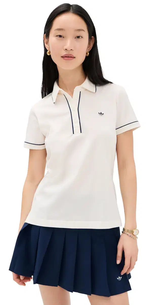 Originals Solid Polo Shirt Chalk White