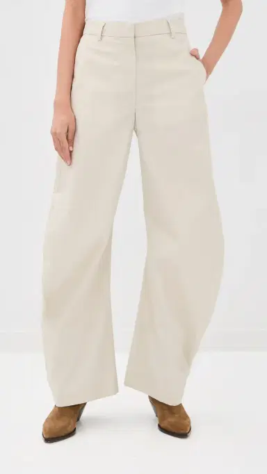 Acne Studios Barrel Leg Trousers | Thumbnail 3 Acne Studios Barrel Leg Trousers | Thumbnail 3