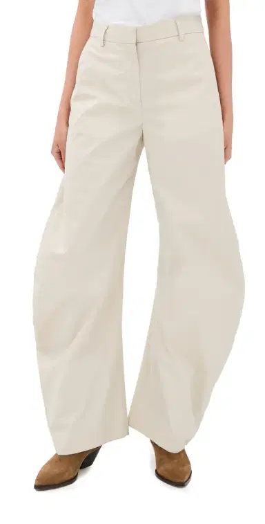 Acne Studios Barrel Leg Trousers | Thumbnail 1 Acne Studios Barrel Leg Trousers | Thumbnail 1