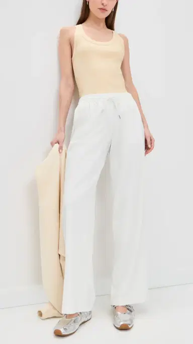 Year of Ours The Essential Pants White M | Thumbnail 5
