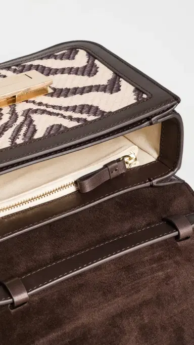Loeffler Randall Desi Crossbody Bag with Lock Hardware | Thumbnail 6 Loeffler Randall Desi Crossbody Bag with Lock Hardware | Thumbnail 6
