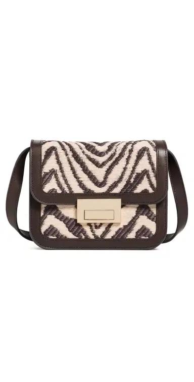 Loeffler Randall Desi Crossbody Bag with Lock Hardware | Thumbnail 1 Loeffler Randall Desi Crossbody Bag with Lock Hardware | Thumbnail 1