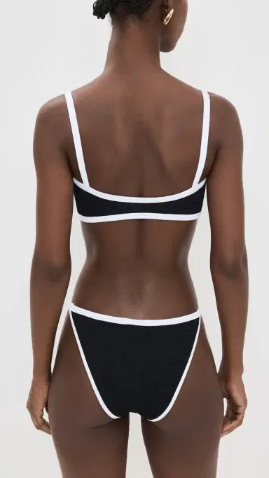 Hunza G Tyler Bikini Set Black One Size | Thumbnail 3 Hunza G Tyler Bikini Set Black One Size | Thumbnail 3