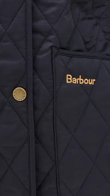 Barbour Annandale Quilt Barn Jacket Navy 2 | Thumbnail 6