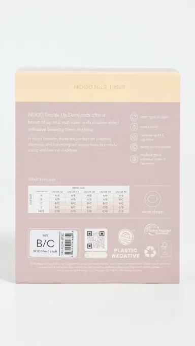 NOOD New York Double Up Push Up Pads No.3 Buff C/D | Thumbnail 4 NOOD New York Double Up Push Up Pads No.3 Buff C/D | Thumbnail 4