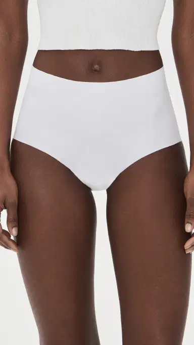 Commando Cotton High Rise Bikini Panties White M/L | Thumbnail 2