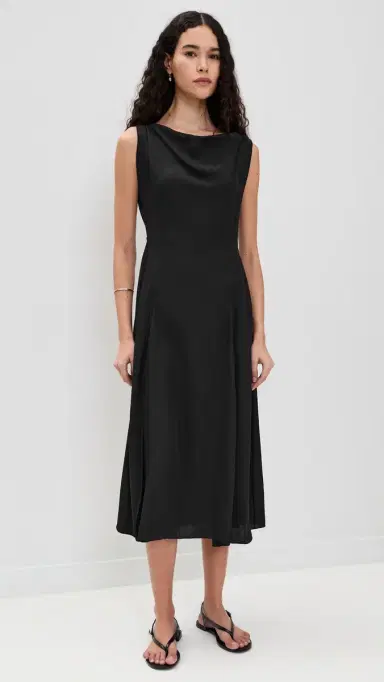 Theory Draped Parachute Dress | Thumbnail 5 Theory Draped Parachute Dress | Thumbnail 5