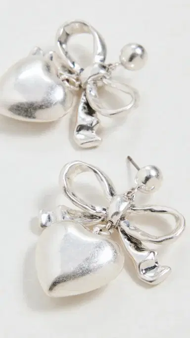 Clare V. Clare V. Heart Drop Earrings | Thumbnail 5