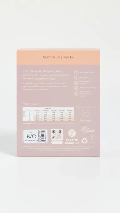 NOOD New York Double Up Push Up Pads No. 5 Soft Tan A/B | Thumbnail 4