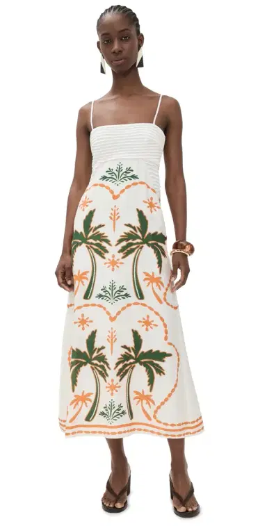 Seven Wonders Veronne Midi Dress Cabanna Sand | Thumbnail 1