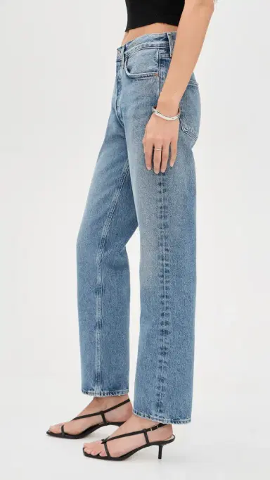 AGOLDE Lana High Rise Vintage Straight Jeans Brink | Thumbnail 4