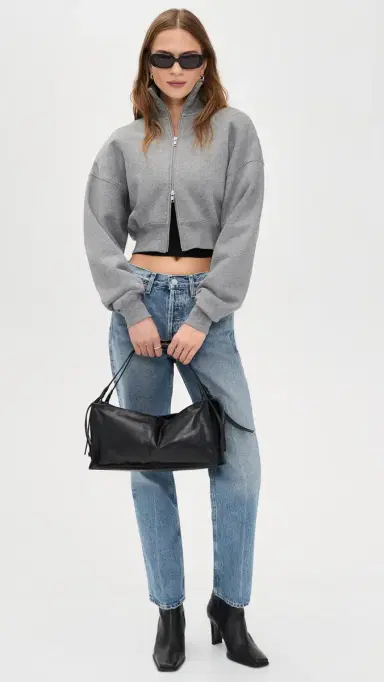 AGOLDE Lana High Rise Vintage Straight Jeans Brink | Thumbnail 5
