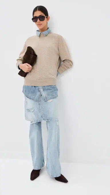 Acne Studios Denim Trousers Light Blue | Thumbnail 2 Acne Studios Denim Trousers Light Blue | Thumbnail 2