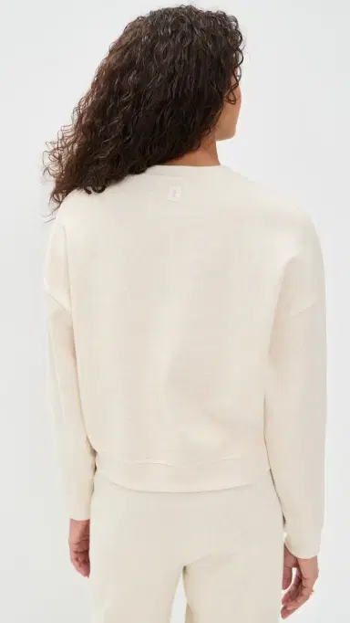 Rhone Signature Rib Crewneck Oatmeal Heather | Thumbnail 3