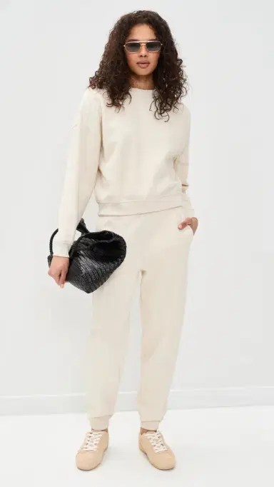 Rhone Signature Rib Crewneck Oatmeal Heather | Thumbnail 5