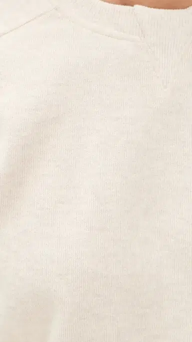 Rhone Signature Rib Crewneck Oatmeal Heather | Thumbnail 6