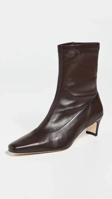 Staud Wally Sock Ankle Boots Espresso | Thumbnail 2