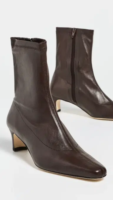Staud Wally Sock Ankle Boots Espresso | Thumbnail 5