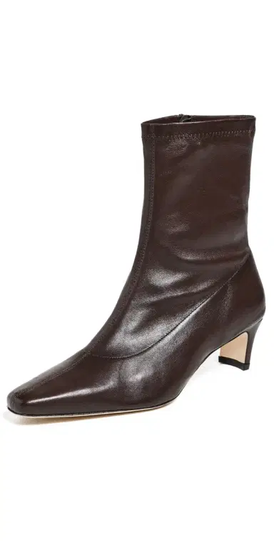Staud Wally Sock Ankle Boots Espresso | Thumbnail 1