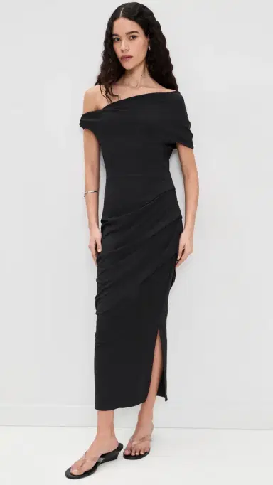 Paris Georgia Ida Dress Black M | Thumbnail 2
