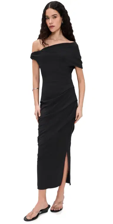 Paris Georgia Ida Dress Black M | Thumbnail 1