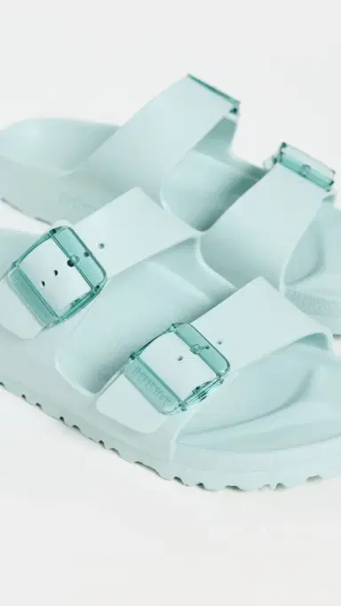 Birkenstock Arizona Stealth Buckle EVA Sandals Surf Green | Thumbnail 6 Birkenstock Arizona Stealth Buckle EVA Sandals Surf Green | Thumbnail 6